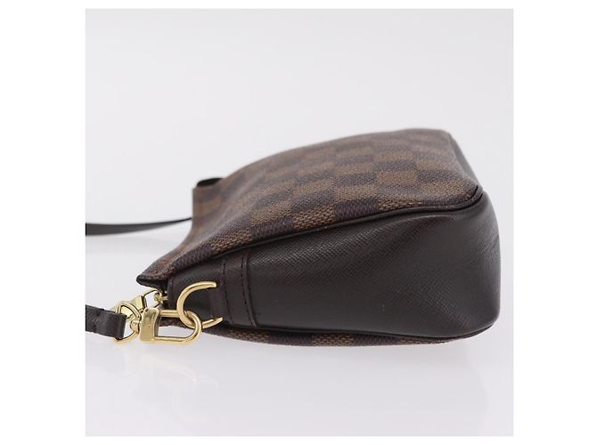 LOUIS VUITTON Damier Ebene Trousse Make Up Pouch N51982 LV - vista 5