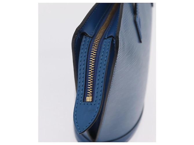 LOUIS VUITTON Epi Saint Jacques Hand Bag Blue M52265 LV - vista 18