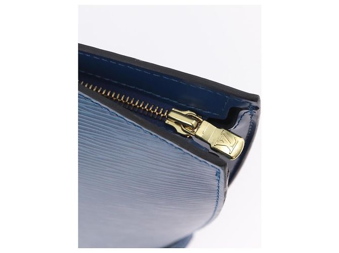 LOUIS VUITTON Epi Saint Jacques Hand Bag Blue M52265 LV - vista 21