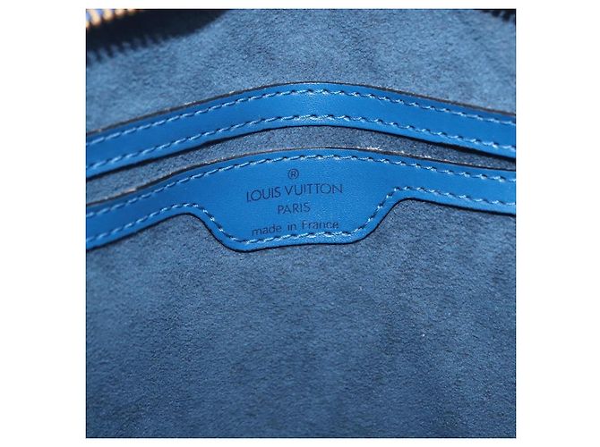 LOUIS VUITTON Epi Saint Jacques Hand Bag Blue M52265 LV - vista 22