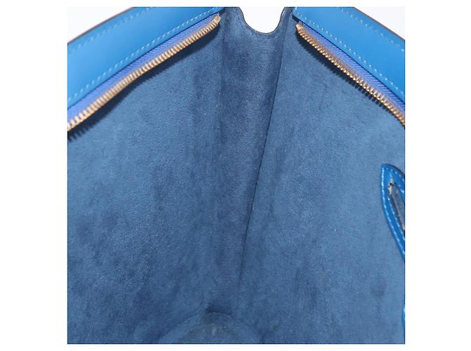 LOUIS VUITTON Epi Saint Jacques Hand Bag Blue M52265 LV - vista 24