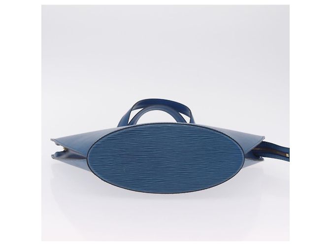 LOUIS VUITTON Epi Saint Jacques Hand Bag Blue M52265 LV - vista 5
