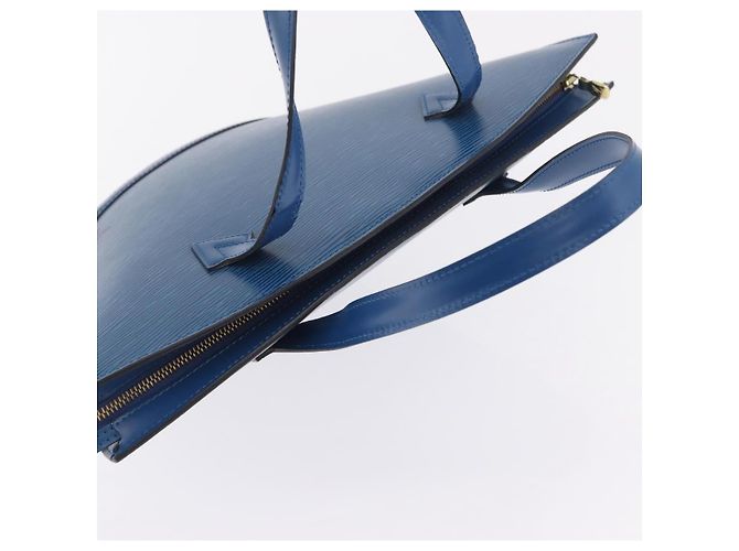 LOUIS VUITTON Epi Saint Jacques Hand Bag Blue M52265 LV - vista 6
