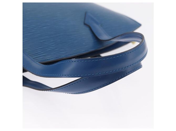 LOUIS VUITTON Epi Saint Jacques Hand Bag Blue M52265 LV - vista 7