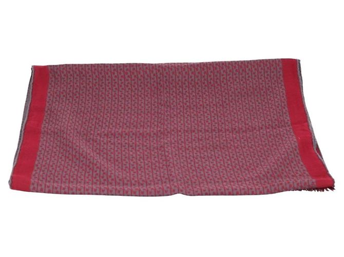 Hermès HERMES Scarf Cashmere Red - vista 2