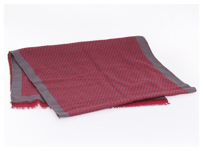 Hermès HERMES Scarf Cashmere Red - vista 6
