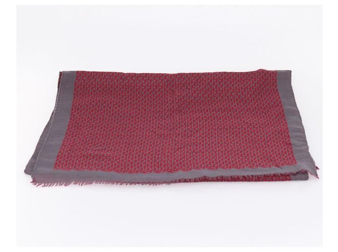 Hermès HERMES Scarf Cashmere Red - vista 8