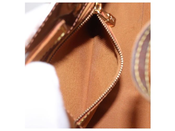 LOUIS VUITTON Monogram Vernis Reade PM Hand Bag Bronze M91146 LV - vista 22