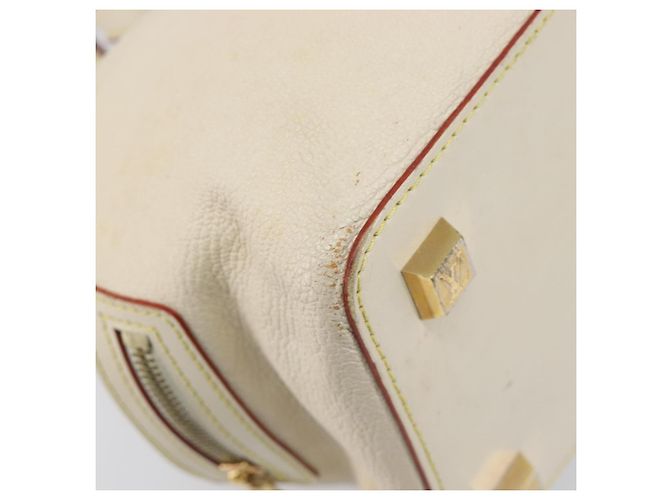LOUIS VUITTON Suhari Angenu PM Hand Bag White M91811 LV - vista 16