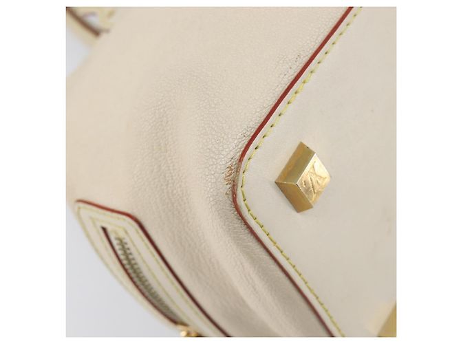 LOUIS VUITTON Suhari Angenu PM Hand Bag White M91811 LV - vista 18