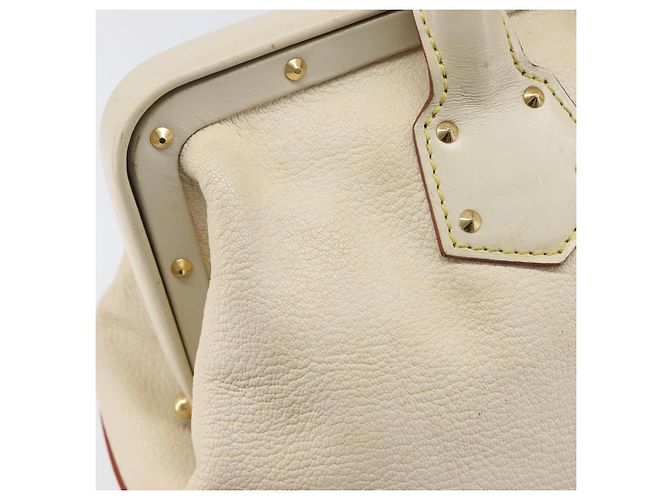 LOUIS VUITTON Suhari Angenu PM Hand Bag White M91811 LV - vista 24