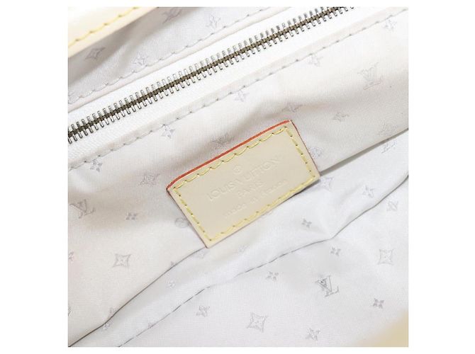 LOUIS VUITTON Suhari Angenu PM Hand Bag White M91811 LV - vista 26