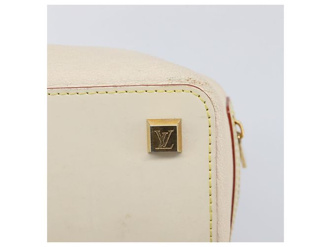 LOUIS VUITTON Suhari Angenu PM Hand Bag White M91811 LV - vista 6