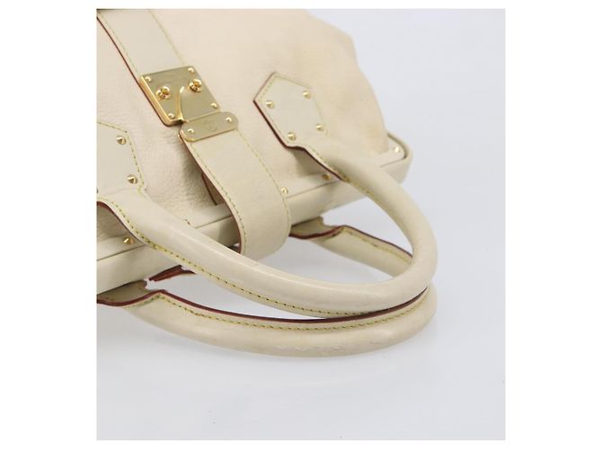 LOUIS VUITTON Suhari Angenu PM Hand Bag White M91811 LV - vista 8