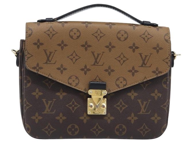LOUIS VUITTON Monogram Reverse Pochette Metis MM Shoulder M44876 LV - vista 13