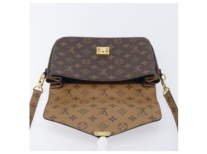 LOUIS VUITTON Monogram Reverse Pochette Metis MM Shoulder M44876 LV - vista 23