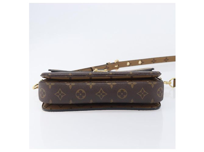 LOUIS VUITTON Monogram Reverse Pochette Metis MM Shoulder M44876 LV - vista 5
