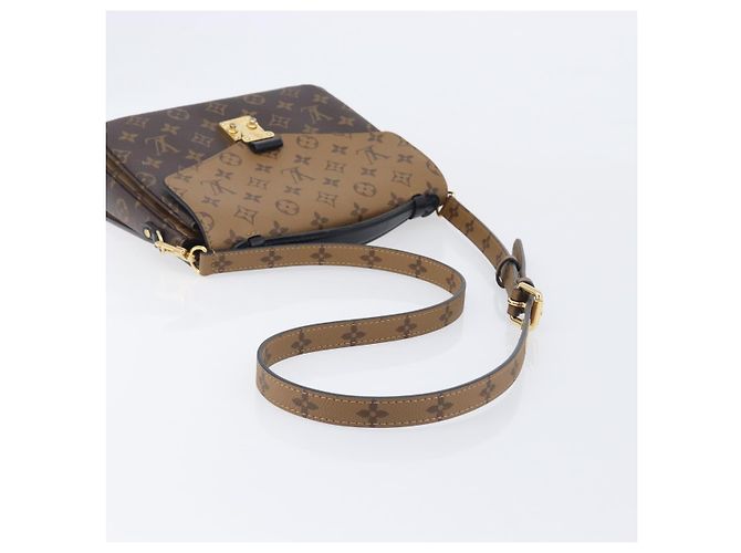 LOUIS VUITTON Monogram Reverse Pochette Metis MM Shoulder M44876 LV - vista 8