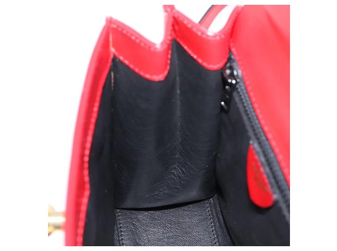 Céline CELINE Hand Bag Leather 2way Red Gold - vista 24