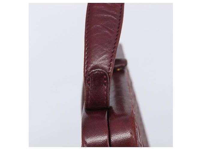 Bottega Veneta INTRECCIATO Hand Bag Leather Red - vista 9