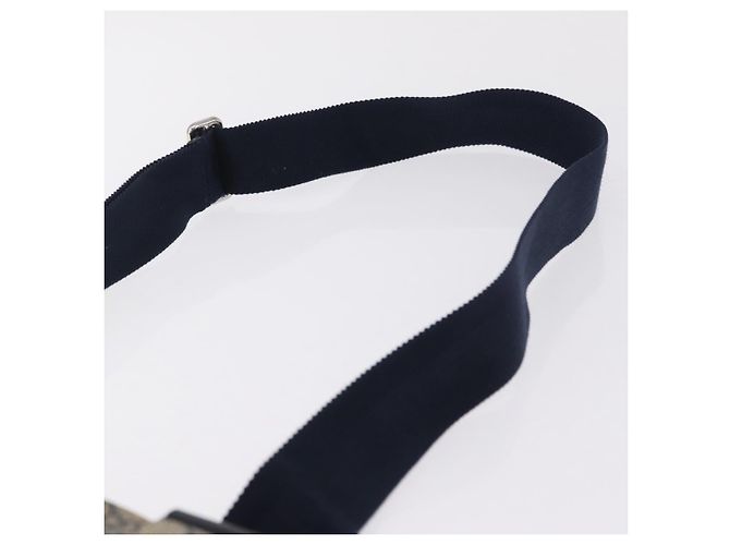 GUCCI GG Supreme Shoulder Bag PVC Navy Silver 201446 - vista 8