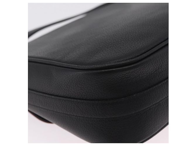 Autre Marque Saint Laurent Chain Shoulder Bag Leather Black Gold - vista 14
