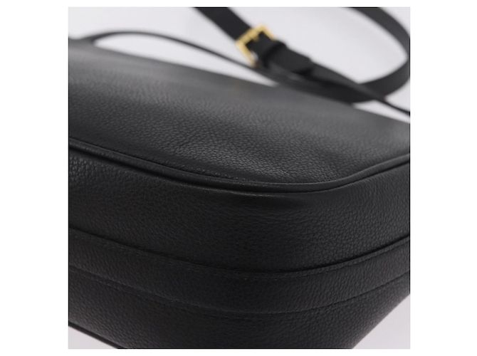 Autre Marque Saint Laurent Chain Shoulder Bag Leather Black Gold - vista 15