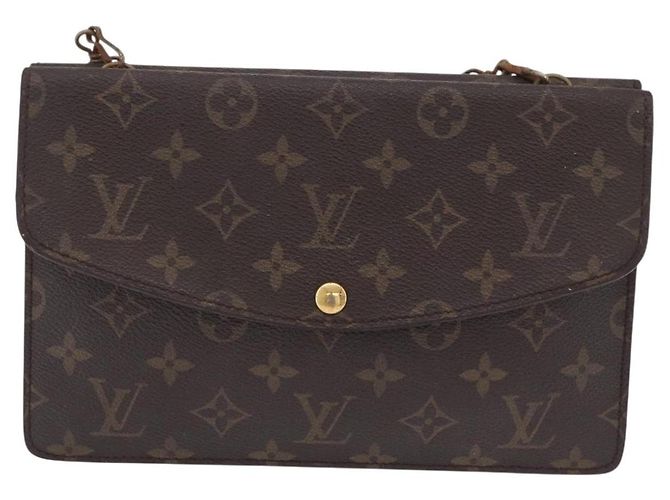 LOUIS VUITTON Monogram Double Rabat Shoulder Bag M51815 LV - vista 13
