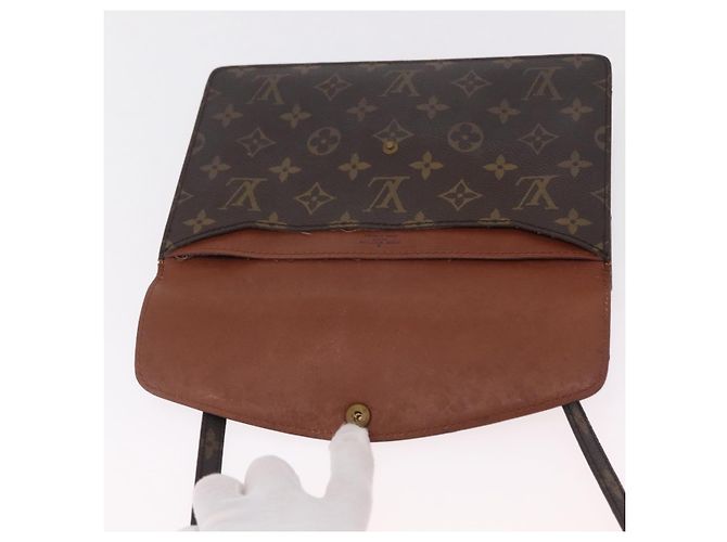 LOUIS VUITTON Monogram Double Rabat Shoulder Bag M51815 LV - vista 23