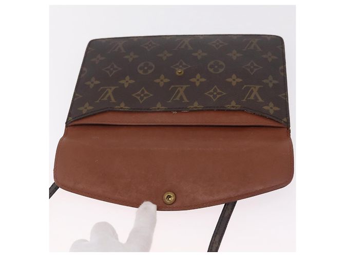 LOUIS VUITTON Monogram Double Rabat Shoulder Bag M51815 LV - vista 29