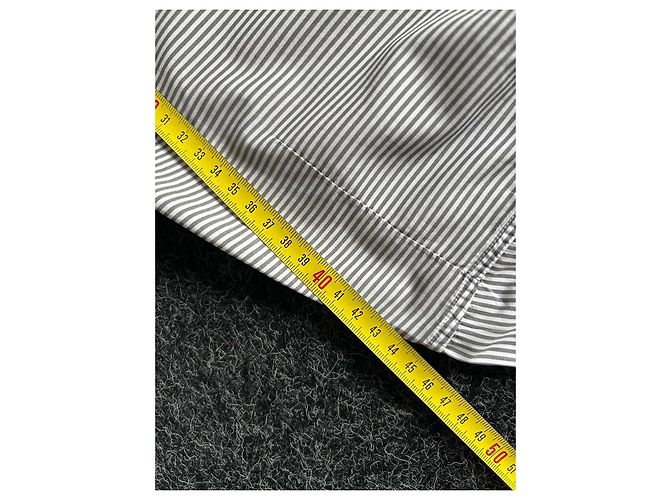 Dior Camicia in cotone a righe con colletto alla coreana - vista 16
