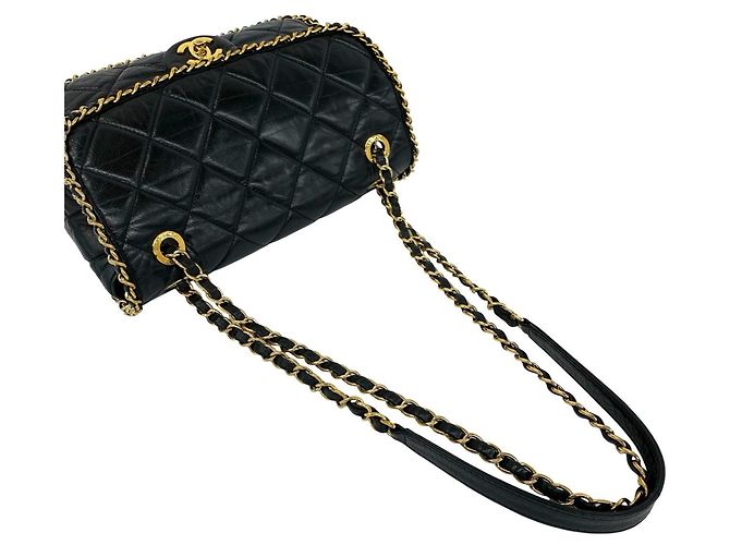 Chanel Matelassé Coco Mark Vintage Schultertasche - Ansicht 3