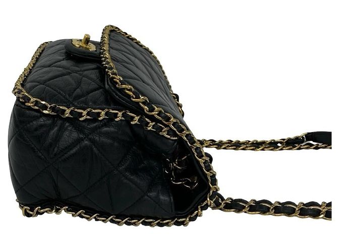 Chanel Matelassé Coco Mark Vintage Schultertasche - Ansicht 5