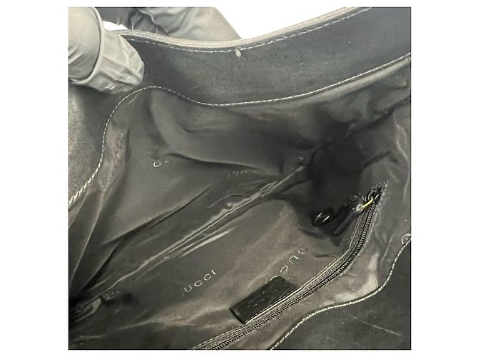 Borsa a tracolla in pelle GUCCI Jackie - vista 8