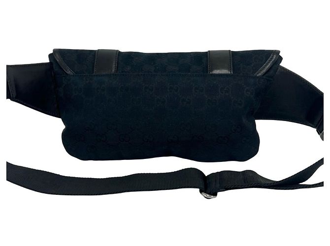 Borsa a tracolla Gucci in tela GG e pelle - vista 2