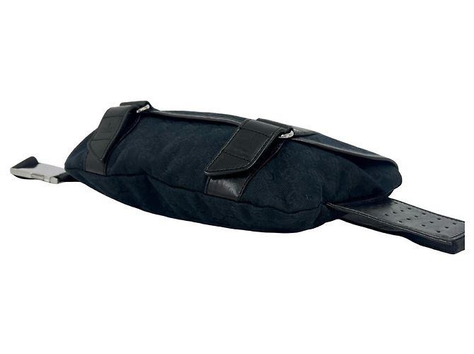 Borsa a tracolla Gucci in tela GG e pelle - vista 7