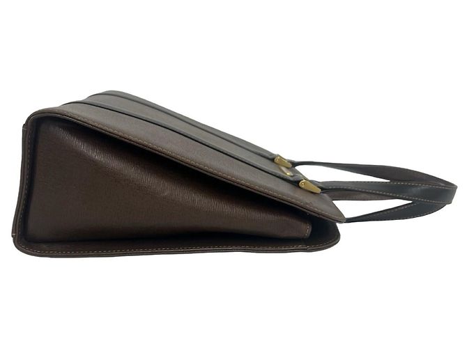 Burberry Nova Check Muster Leder Handtasche - Ansicht 5