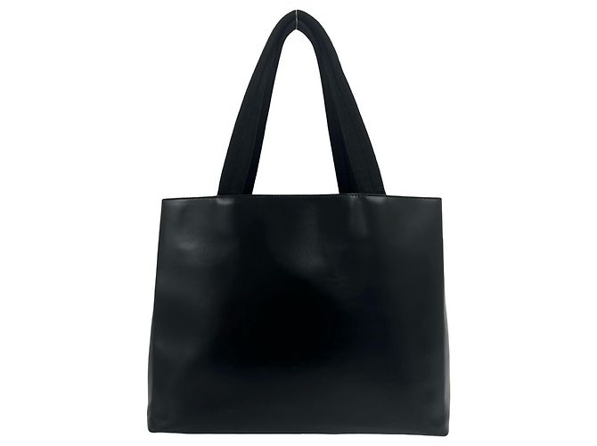 PRADA Perforiertes Logo Cutout Leder Tote Bag - Ansicht 2
