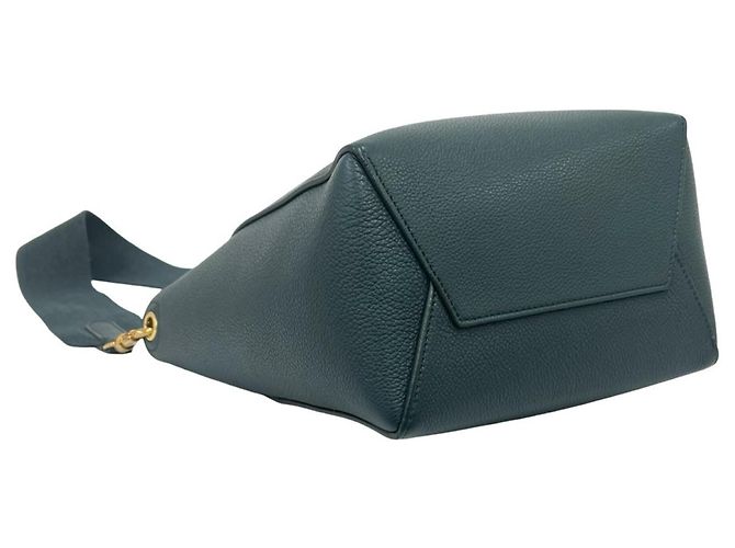 Céline Borsa a tracolla in pelle Celine Sangle Bucket Small - vista 6