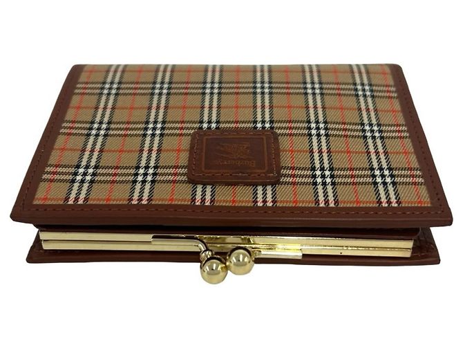 Billetera bi-fold Burberry Brown - vista 3