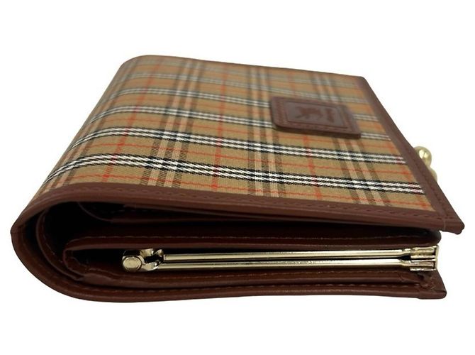 Billetera bi-fold Burberry Brown - vista 5