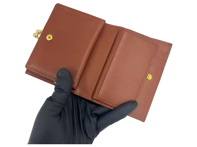 Billetera bi-fold Burberry Brown - vista 7