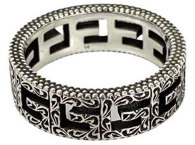 Anello GUCCI Square G Arabesque - vista 4