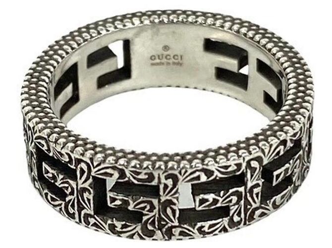 Anello GUCCI Square G Arabesque - vista 5