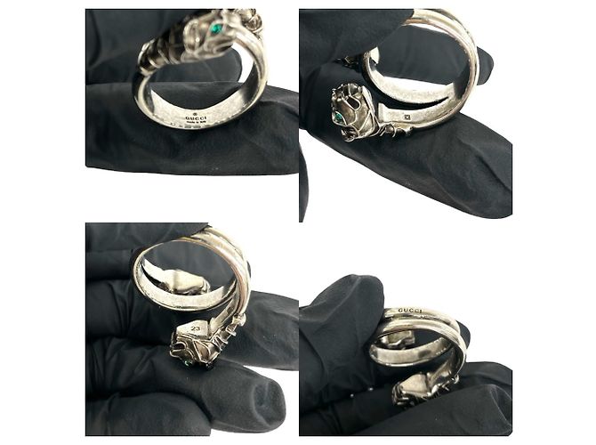 Anello Gucci Double Tiger Head - vista 2