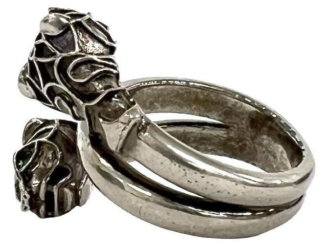 Anello Gucci Double Tiger Head - vista 3