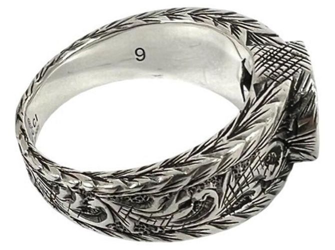 Anello GUCCI Interlocking G Arabesque - vista 4