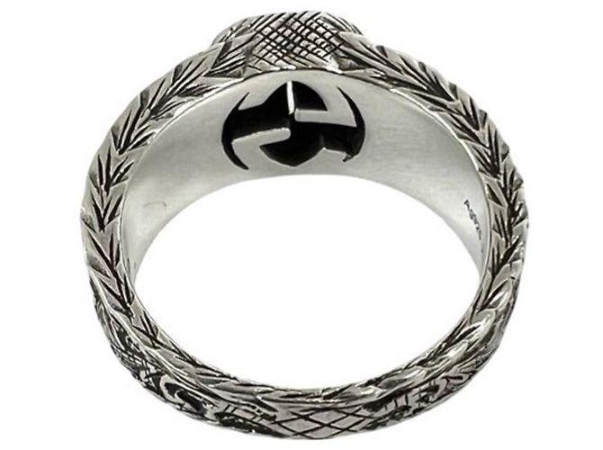 Anello GUCCI Interlocking G Arabesque - vista 5