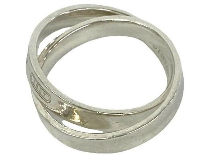 Autre Marque Anello Tiffany Vintage Interlocking Circle - vista 3