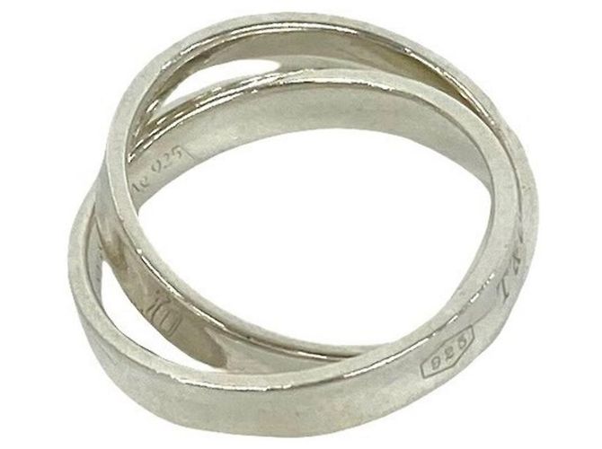 Autre Marque Anello Tiffany Vintage Interlocking Circle - vista 4